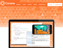 Tablet Screenshot of coronalabs.com